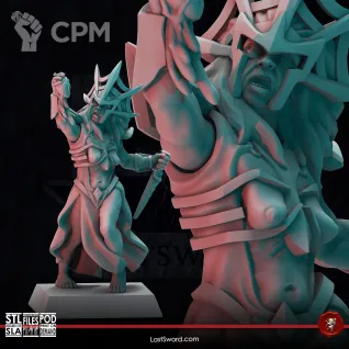 Описание картинки HighPriestess от Manufactorum76 по цене 150руб | Свободный Рынок Миниатюр - СРМ