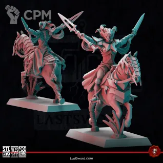 Описание картинки Vestals on Horse от Manufactorum76 по цене 3 000руб | Свободный Рынок Миниатюр - СРМ