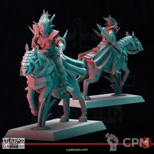 Описание картинки Vestals on Horse от Manufactorum76 по цене 3 000руб | Свободный Рынок Миниатюр - СРМ