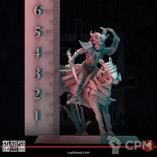 Описание картинки Vestals on Horse от Manufactorum76 по цене 3 000руб | Свободный Рынок Миниатюр - СРМ