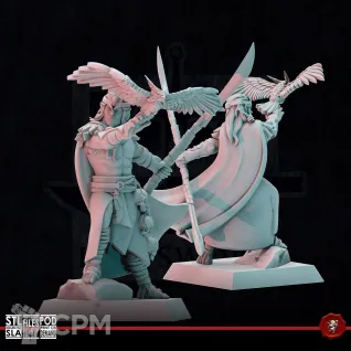 Описание картинки Tree kin Beastmaster от Manufactorum76 по цене 150руб | Свободный Рынок Миниатюр - СРМ