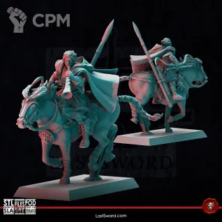 Описание картинки Tor Rufane Guardians on Horse от Manufactorum76 по цене 3 150руб | Свободный Рынок Миниатюр - СРМ