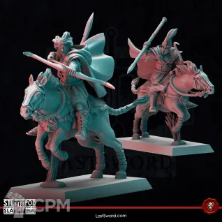 Описание картинки Tor Rufane Guardians on Horse от Manufactorum76 по цене 3 150руб | Свободный Рынок Миниатюр - СРМ