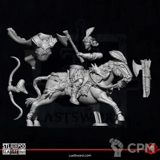 Описание картинки Tor Rufane Guardians on Horse от Manufactorum76 по цене 3 150руб | Свободный Рынок Миниатюр - СРМ