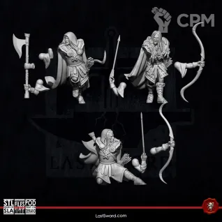 Описание картинки White Lions | Woodsmen's от Daniilfedyakov по цене 980руб | Свободный Рынок Миниатюр - СРМ