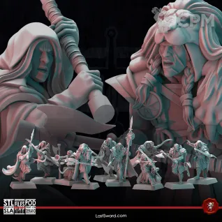 Описание картинки White Lions от Daniilfedyakov по цене 880руб | Свободный Рынок Миниатюр - СРМ