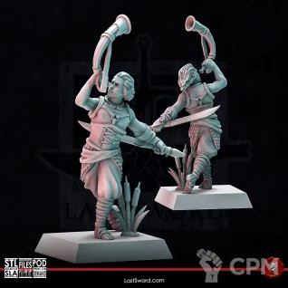 Описание картинки BladeDancers от 3Д-Печка по цене 1 200руб | Свободный Рынок Миниатюр - СРМ