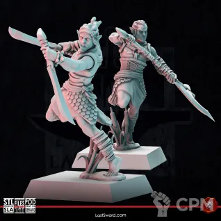 Описание картинки BladeDancers от 3Д-Печка по цене 1 200руб | Свободный Рынок Миниатюр - СРМ