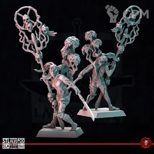 Описание картинки Gloom Groove Sentinels от Manufactorum76 по цене 1 650руб | Свободный Рынок Миниатюр - СРМ