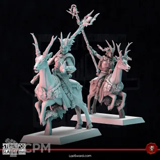 Описание картинки Ladies of Spine on Roedeer от 3Д-Печка по цене 1 400руб | Свободный Рынок Миниатюр - СРМ