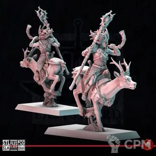Описание картинки Ladies of Spine on Roedeer от Manufactorum76 по цене 1 500руб | Свободный Рынок Миниатюр - СРМ