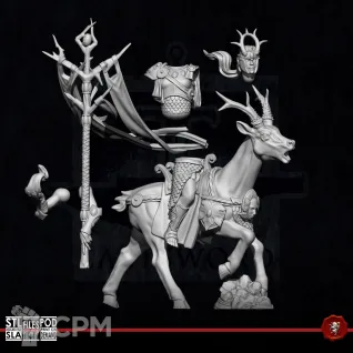 Описание картинки Ladies of Spine on Roedeer от Manufactorum76 по цене 1 500руб | Свободный Рынок Миниатюр - СРМ