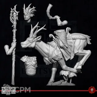 Описание картинки Ladies of Spine on Roedeer от Manufactorum76 по цене 1 500руб | Свободный Рынок Миниатюр - СРМ
