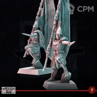 Описание картинки Tree Kin Army Bearer on foot от Manufactorum76 по цене 175руб | Свободный Рынок Миниатюр - СРМ