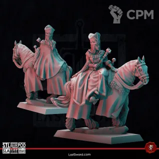 Описание картинки Zarina on Horse от Manufactorum76 по цене 450руб | Свободный Рынок Миниатюр - СРМ