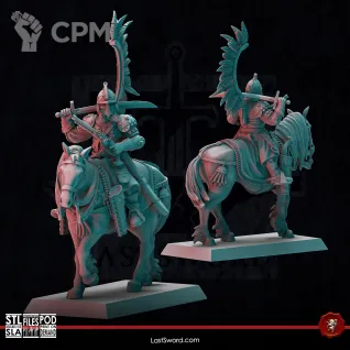 Описание картинки Winged Hussars от Manufactorum76 по цене 2 800руб | Свободный Рынок Миниатюр - СРМ