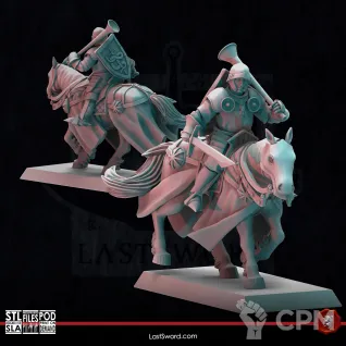 Описание картинки Free Blades Knights Horse от 3Д-Печка по цене 1 100руб | Свободный Рынок Миниатюр - СРМ