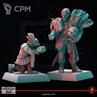 Описание картинки State Troops / Spearmen - 10 Штук от MrMetalHorror по цене 1 500руб | Свободный Рынок Миниатюр - СРМ