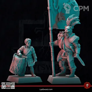 Описание картинки Varns Claws Pikemen от 3Д-Печка по цене 1 300руб | Свободный Рынок Миниатюр - СРМ