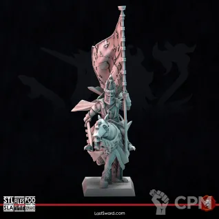 Описание картинки Bretonnian Grail Knights Squad от 3Д-Печка по цене 3 000руб | Свободный Рынок Миниатюр - СРМ
