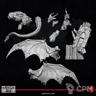 Описание картинки Elspeth von Draken | mage on dragon от Daniilfedyakov по цене 2 250руб | Свободный Рынок Миниатюр - СРМ