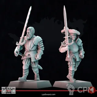 Описание картинки Empire Halberdiers &amp; Greatswords от Recruiter по цене 1 500руб | Свободный Рынок Миниатюр - СРМ