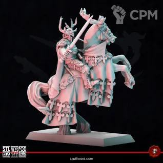 Описание картинки Bretonnian GreenKnight от 3Д-Печка по цене 350руб | Свободный Рынок Миниатюр - СРМ