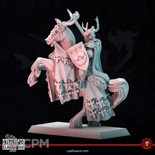 Описание картинки Bretonnian GreenKnight от 3Д-Печка по цене 350руб | Свободный Рынок Миниатюр - СРМ