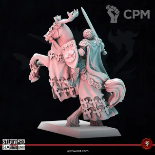 Описание картинки Bretonnian GreenKnight от 3Д-Печка по цене 350руб | Свободный Рынок Миниатюр - СРМ