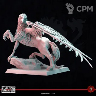 Описание картинки Wild Hippogriff от 3Д-Печка по цене 1 000руб | Свободный Рынок Миниатюр - СРМ