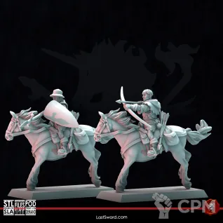 Описание картинки Mounted Yeomen от Daniilfedyakov по цене 1 500руб | Свободный Рынок Миниатюр - СРМ