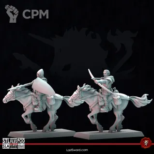 Описание картинки Mounted Yeomen от Daniilfedyakov по цене 1 500руб | Свободный Рынок Миниатюр - СРМ