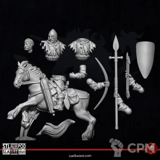 Описание картинки Mounted Yeomen от Daniilfedyakov по цене 1 500руб | Свободный Рынок Миниатюр - СРМ