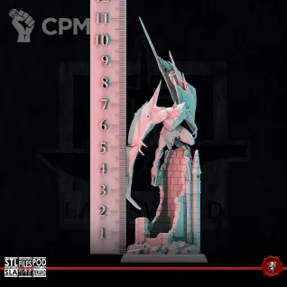Описание картинки Bestial Winged Vampires от Manufactorum76 по цене 500руб | Свободный Рынок Миниатюр - СРМ