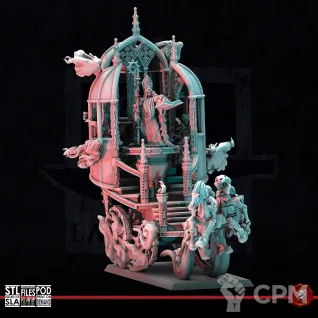 Описание картинки Spectral Veil Altar от Manufactorum76 по цене 4 625руб | Свободный Рынок Миниатюр - СРМ
