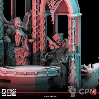 Описание картинки Spectral Veil Altar от 3Д-Печка по цене 4 000руб | Свободный Рынок Миниатюр - СРМ
