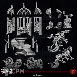 Описание картинки Spectral Veil Altar от 3Д-Печка по цене 4 000руб | Свободный Рынок Миниатюр - СРМ