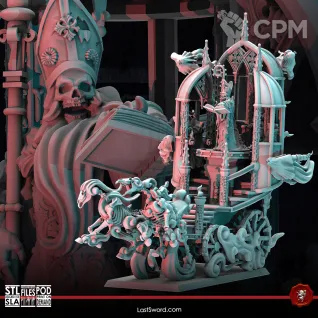 Описание картинки Spectral Veil Altar от 3Д-Печка по цене 4 000руб | Свободный Рынок Миниатюр - СРМ