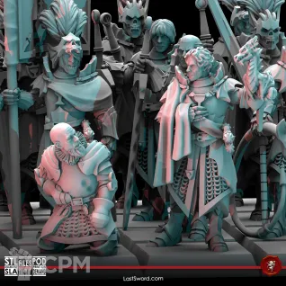 Описание картинки Ordo Draconis Wight Blades от 3Д-Печка по цене 1 200руб | Свободный Рынок Миниатюр - СРМ