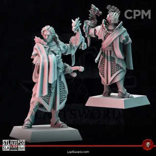 Описание картинки Ordo Draconis Wight Blades от 3Д-Печка по цене 1 200руб | Свободный Рынок Миниатюр - СРМ