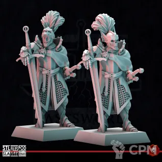 Описание картинки Ordo Draconis Wight Blades от Manufactorum76 по цене 1 200руб | Свободный Рынок Миниатюр - СРМ
