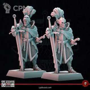 Описание картинки Ordo Draconis Wight Blades от 3Д-Печка по цене 1 200руб | Свободный Рынок Миниатюр - СРМ