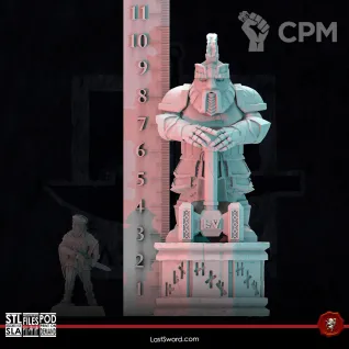 Описание картинки Dwarf Statues от 3Д-Печка по цене 450руб | Свободный Рынок Миниатюр - СРМ