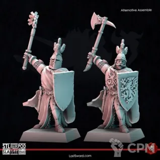 Описание картинки Sir Cecil Gastonne, the Wyrm Slayer от Daniilfedyakov по цене 320руб | Свободный Рынок Миниатюр - СРМ
