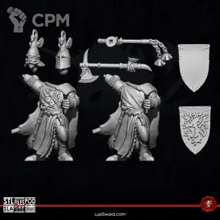 Описание картинки Sir Cecil Gastonne, the Wyrm Slayer от Daniilfedyakov по цене 320руб | Свободный Рынок Миниатюр - СРМ