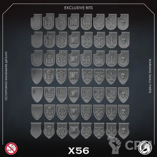 Описание картинки Grey Shields #4 от GreyStorm по цене 700руб | Свободный Рынок Миниатюр - СРМ