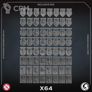 Описание картинки Grey Shields #2 от GreyStorm по цене 750руб | Свободный Рынок Миниатюр - СРМ