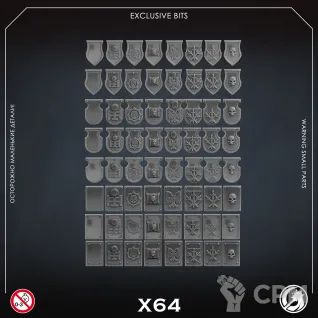 Описание картинки Grey Shields #3 от GreyStorm по цене 750руб | Свободный Рынок Миниатюр - СРМ