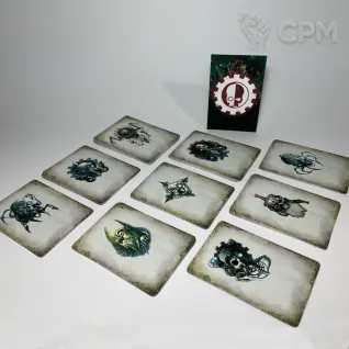 Описание картинки Adeptus Mechanicus Datacards 10th на русском от GnomeCone по цене 1 580руб | Свободный Рынок Миниатюр - СРМ