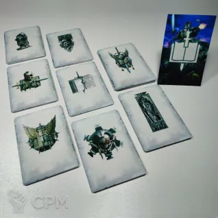 Описание картинки Grey Knights Datacards 10th (на русском) от GnomeCone по цене 1 580руб | Свободный Рынок Миниатюр - СРМ